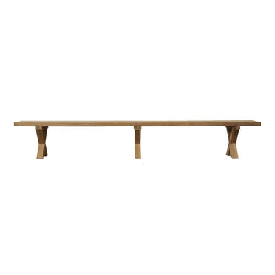 Bunbury Outdoor Recycled Teak Bench 250 cm