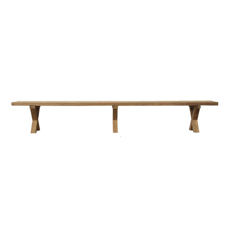 Bunbury Outdoor Recycled Teak Bench 250 cm