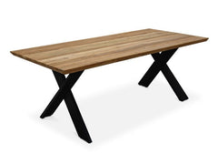 Carmel Outdoor Recycled Teak Dining Table 220 cm