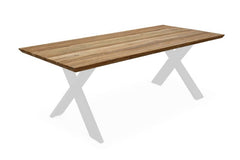 Carmel Outdoor Recycled Teak Dining Table 220 cm