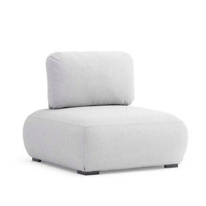 Iowa Outdoor Upholstered Armless Chair