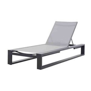 Linear Outdoor Aluminium Sunlounger