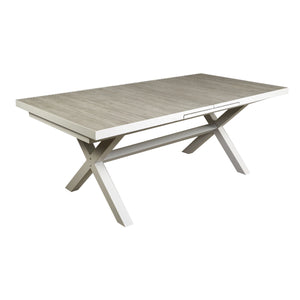 Clifton Outdoor Ceramic Extension Dining Table 201/261 cm