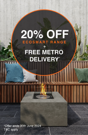 20% OFF EcoSmart Range with Free Metro Delivery